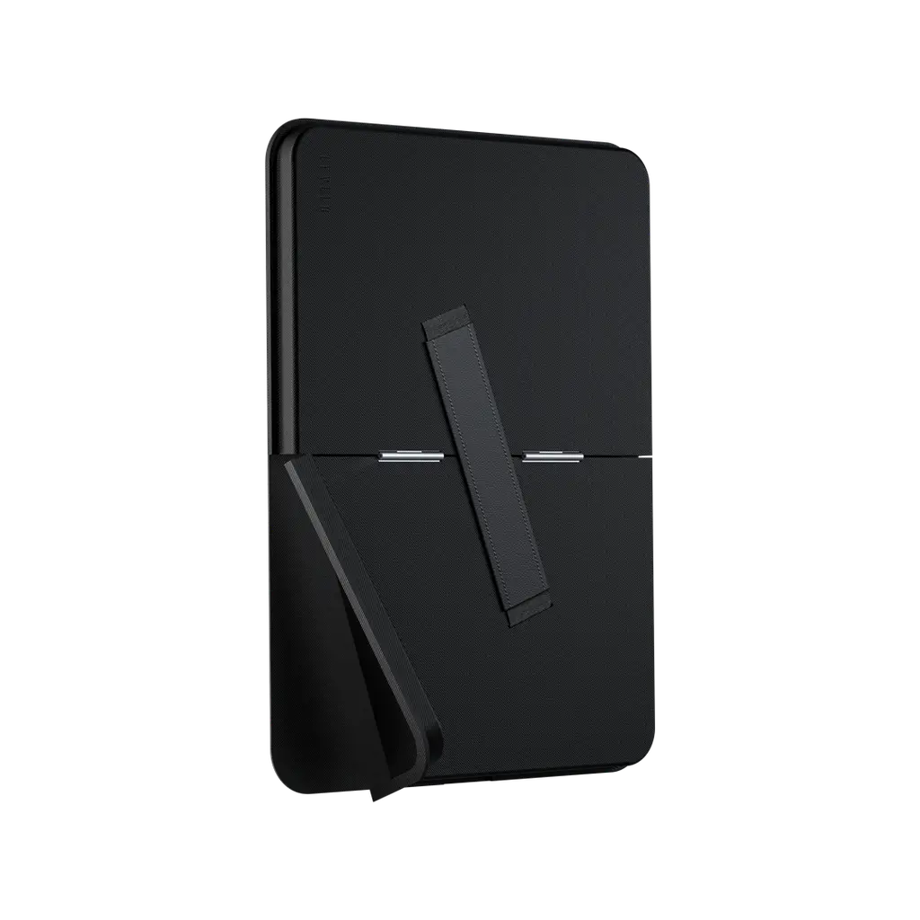 Levelo Omni 4 In-1 Case With Built-In Hand-Grip For iPad - Black.webp