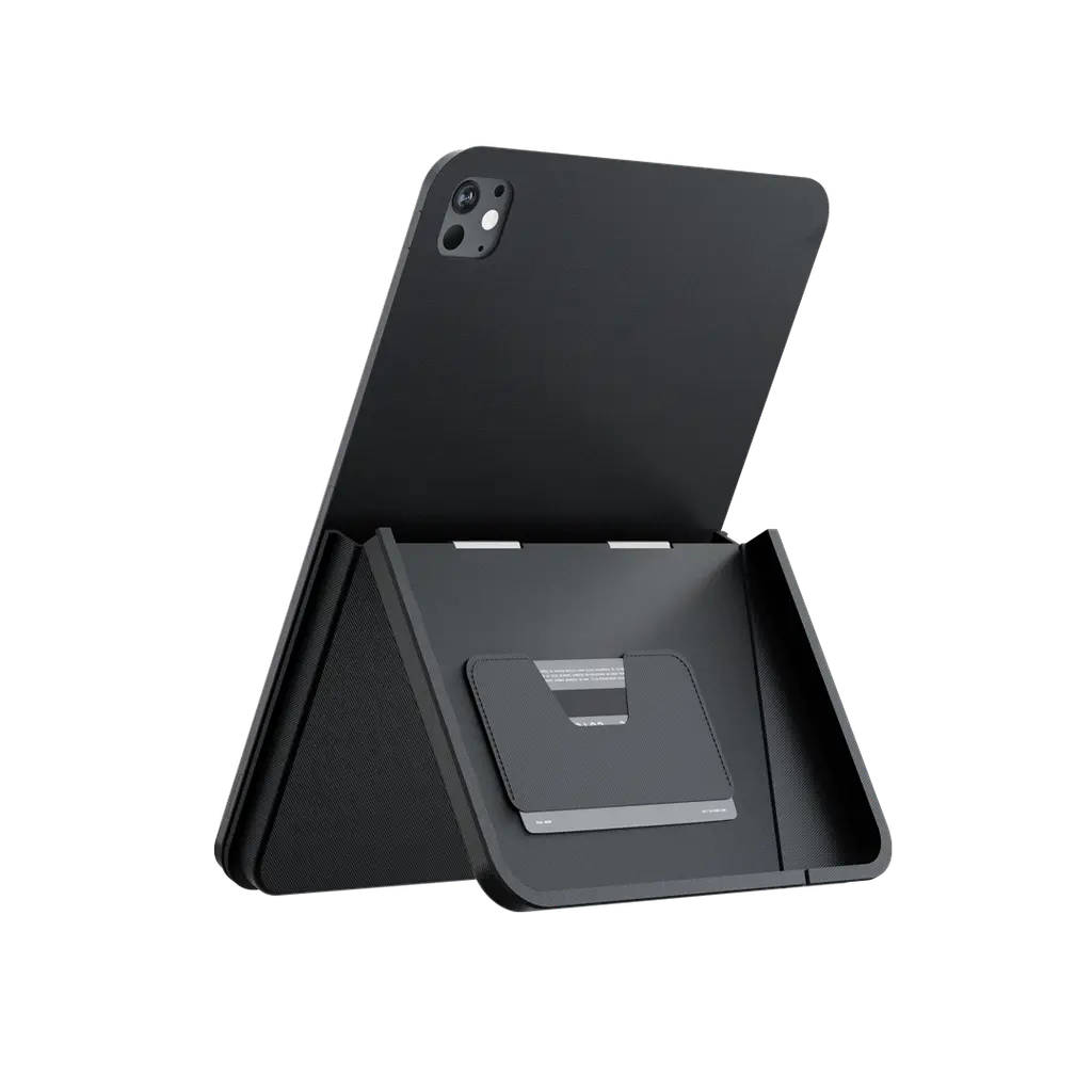 [LVLO41CP11BK] Levelo Omni 4 In-1 Case With Built-In Hand-Grip For iPad - Black (iPad Pro 11_).webp