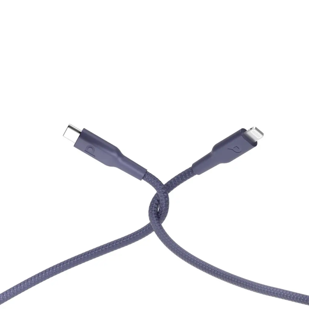 
Powerology Braided USB-C To Lightning Data & Fast Charge Cable

-MFI or Made for iPhone / iPad Signifies That This is an Apple Licensed Product Carrying an Approved Lightning Connector.
-3A Charging current ensures optimum charging time
-Full Speed Charging Up To 60% In 30 Minutes
-MFI Approved Connector
-Universal Compatibility
-Data & Fast Charge
-Tested For Quality
-Braided Material
-2m (6.6ft) Length
-30000+ Bends
-60W PD



