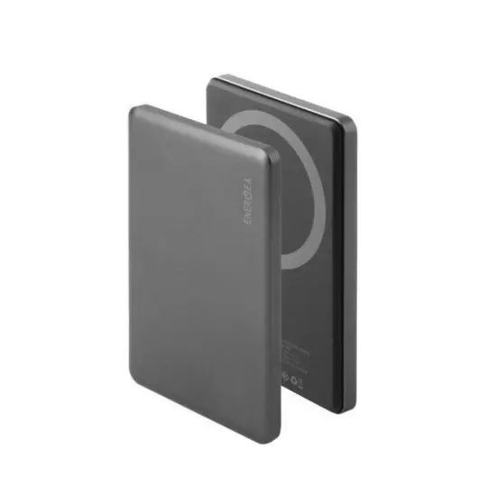 ENERGEA ALUPAC 10K, 10000MAH ULTRA LIGHT ALUMINIUM MAGSAFE COMPATIBLE POWER BANK - GUN