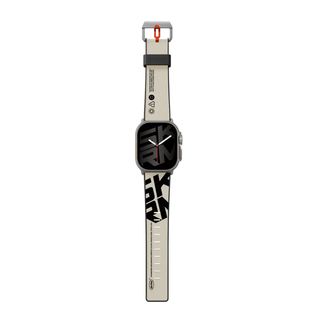  SKINARMA APPLE WATCH ULTRA STRAP ~ SPUNK IVORY BGE