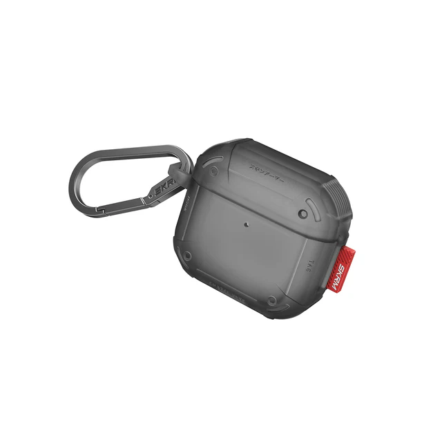 SKINARMA AIRPODS 4 CASE MECHA CE SMOKE