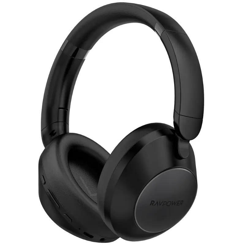 RAVPower BH1019 Advance Anc Headphones 35-60 Hrs Playtime Black 