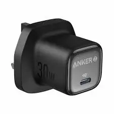 ANKER CHARGER 30W USB C BLACK