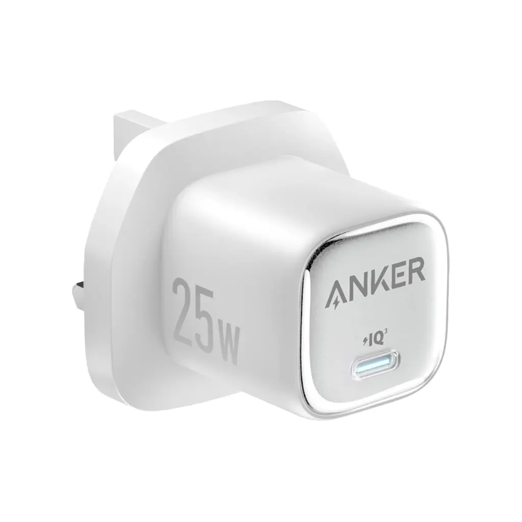 ANKER 25W USB-C WALL CHARGER WHITE