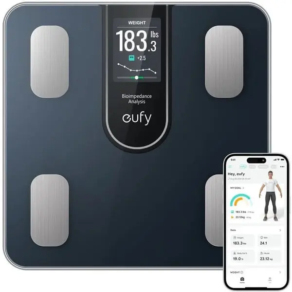 [T9130011] EUFY SMART SCALE C20 BLK 