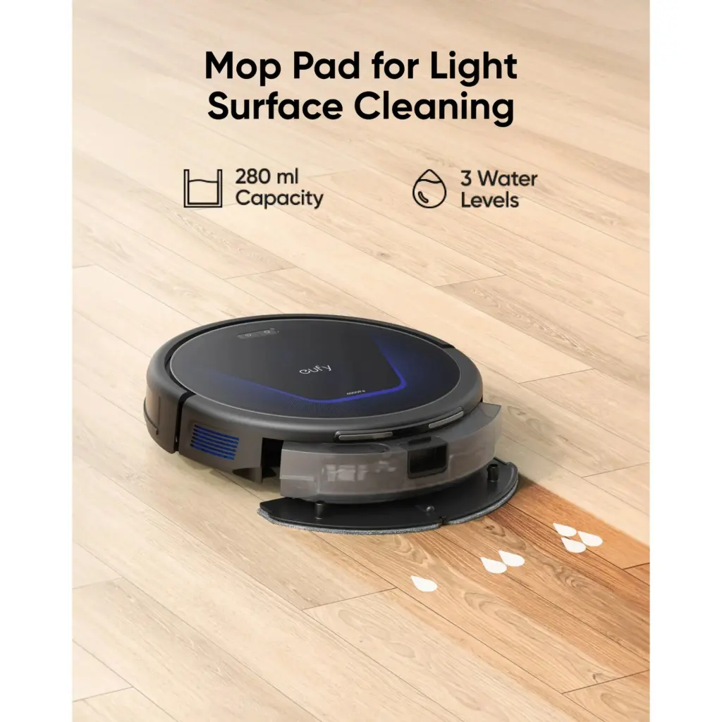EUFY G50 HYBRID ROBOTIC VACUUM CLEANER BLACK