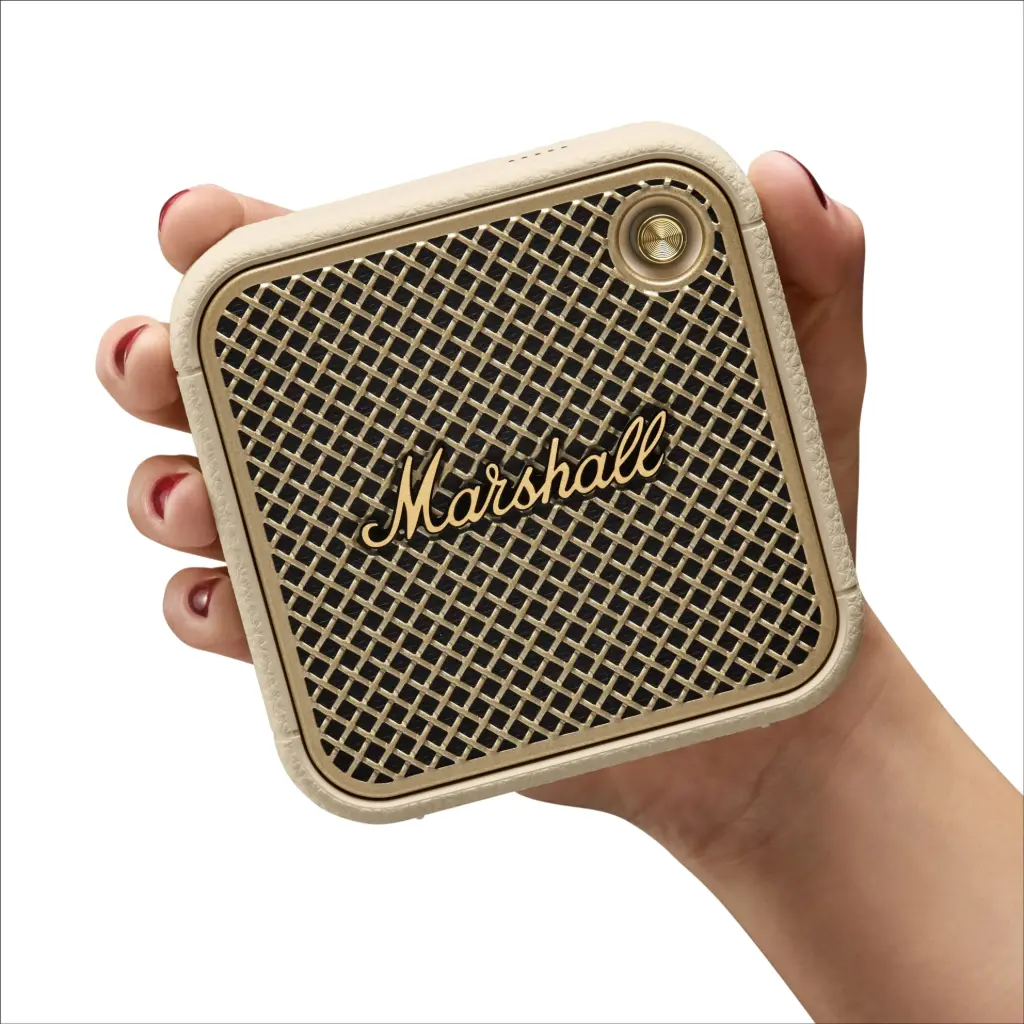 Marshall II Willen Compact Portable Wireless Speaker - Cream