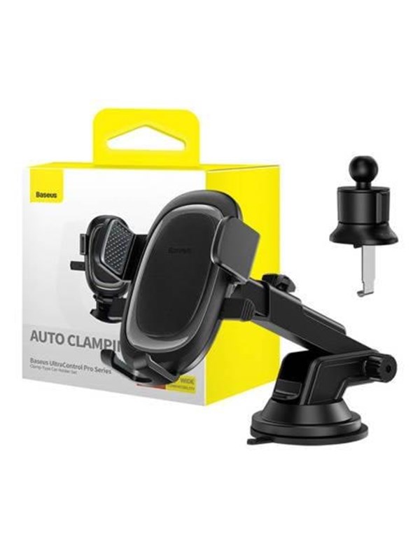 BASEUS CAR HOLDER CLAMB TYPE BLACK
