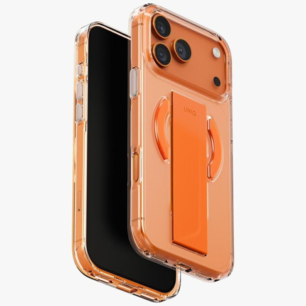 [UNIQ-IP6.9P(2025)-HELAMVORG] UNIQ HYBRID IPHONE 17 PRO MAX (2025) 6.9 MAGCLICK CHARGING HELDRO AIR - VOLT ORANGE (VOLT ORANGE)