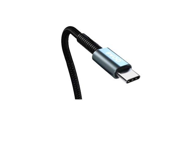 Bwoo USB-A TO USB- C Cable 1Mtr BLACK Braided