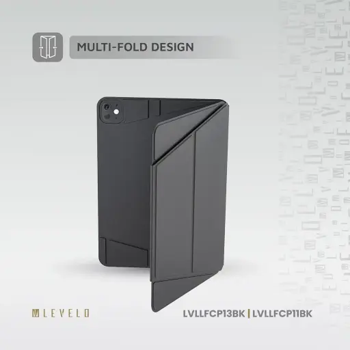 [LVLO41CA13BK] 


Levelo Omni 4 In-1 Case With Built-In Hand-Grip

-Card Holder
-Pen Slot Holder
-PU Leather Material
-Strong Magnetic Hold
-Multi-Angle Support
-Featherweight
-iPAD Sleeve
-Magnetic Fold