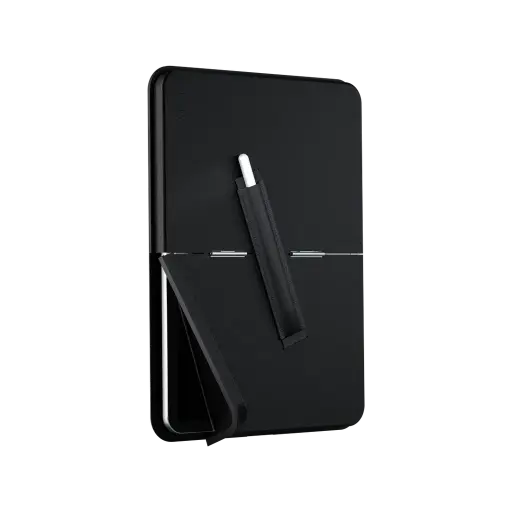 [LVLO41CP13BK] 


Levelo Omni 4 In-1 Case With Built-In Hand-Grip

-Card Holder
-Pen Slot Holder
-PU Leather Material
-Strong Magnetic Hold
-Multi-Angle Support
-Featherweight
-iPAD Sleeve
-Magnetic Fold