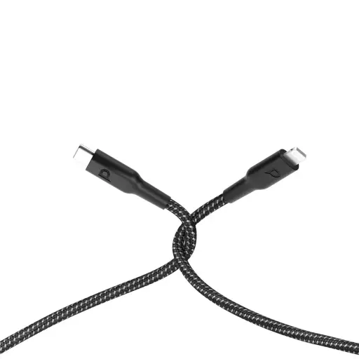 [P23BRCL2PU] 
Powerology Braided USB-C To Lightning Data & Fast Charge Cable

-MFI or Made for iPhone / iPad Signifies That This is an Apple Licensed Product Carrying an Approved Lightning Connector.
-3A Charging current ensures optimum charging time
-Full Speed Charging Up To 60% In 30 Minutes
-MFI Approved Connector
-Universal Compatibility
-Data & Fast Charge
-Tested For Quality
-Braided Material
-2m (6.6ft) Length
-30000+ Bends
-60W PD



