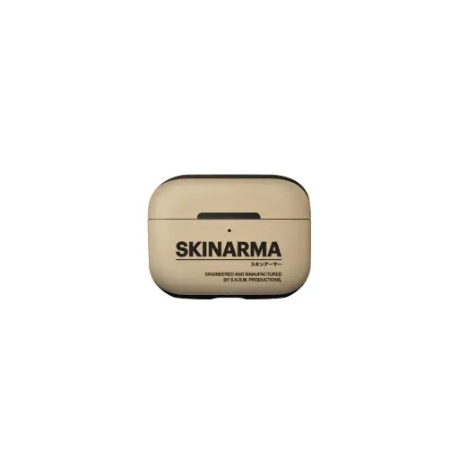 [AP2-SPUNK-BGE] SKINARMA AIRPODS PRO 2 CASE 
SPUNK- IVORY