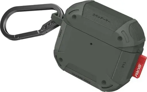 [SK-AP4MECCEGRN] SKINARMA AIRPODS 4 CASE MECHA CE GREEN