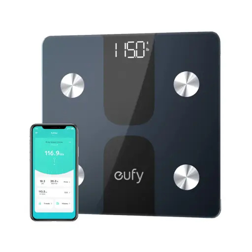 [T9146K15] EUFY SMART SCALE C1 BLACK 