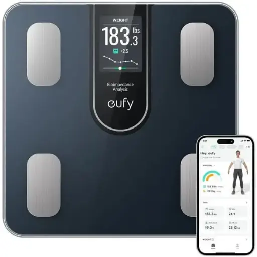 [T9130011] EUFY SMART SCALE C20 BLACK 