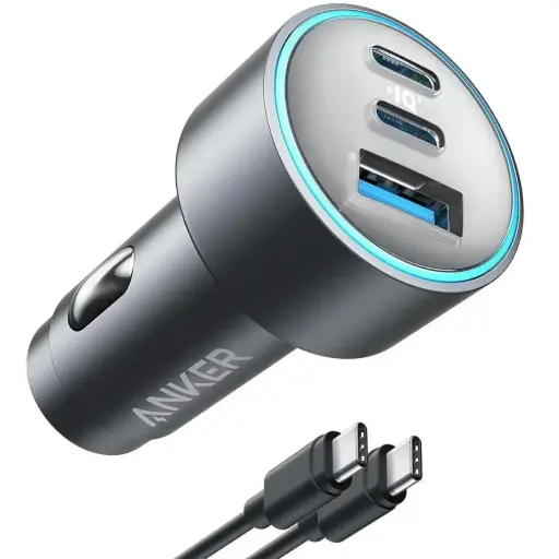 [B2731HA1] ANKER 535 CAR CHARGER 67W+ C TO C CABLE