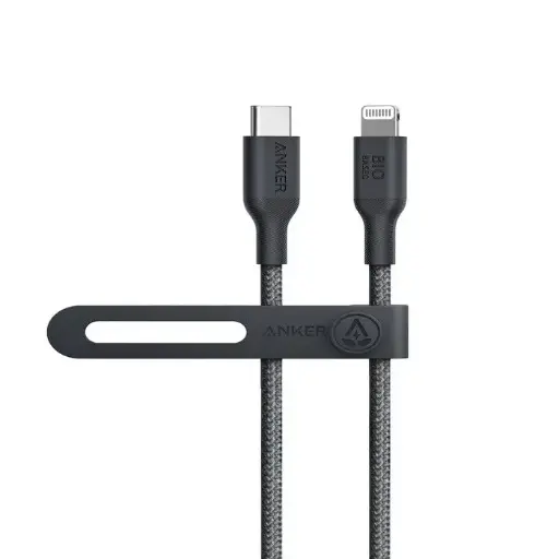[A80B1H11] ANKER 542 USB-C TO LIGHTNING CABLE (3FT) 0.9MTR  BLACK 