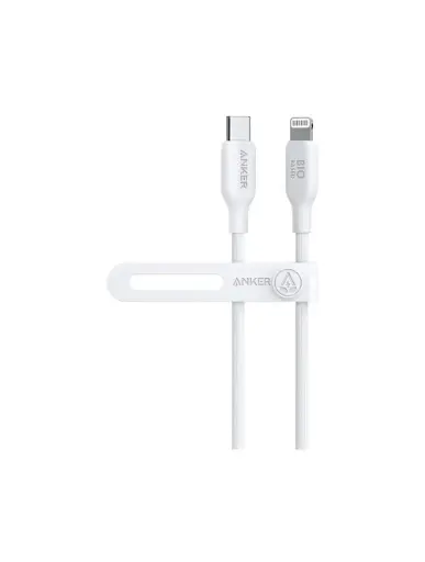 [A80B1H21] ANKER 542 USB-C TO LIGHTNING CABLE (3FT) 0.9 MTR WHITE