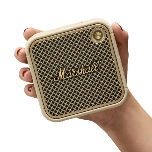 [WILLENII-CRM] Marshall II Willen Compact Portable Wireless Speaker - Cream